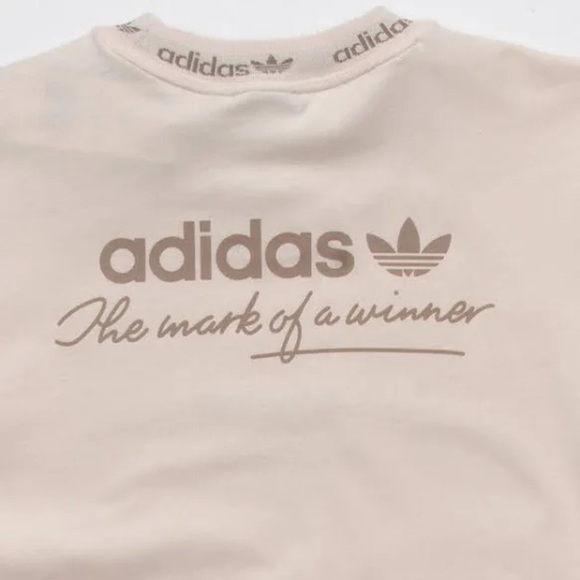 ADIDAS • Men’s Linen Trefoil Linear Short Sleeve Tee Shirt - Picture 7 of 10